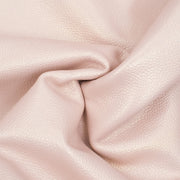 Flat and Pebble Grain Cowhide Leather Sheets | 3–4 oz | Petal and Pearl Collection, Peony Pearl / 4 x 6 | The Leather Guy