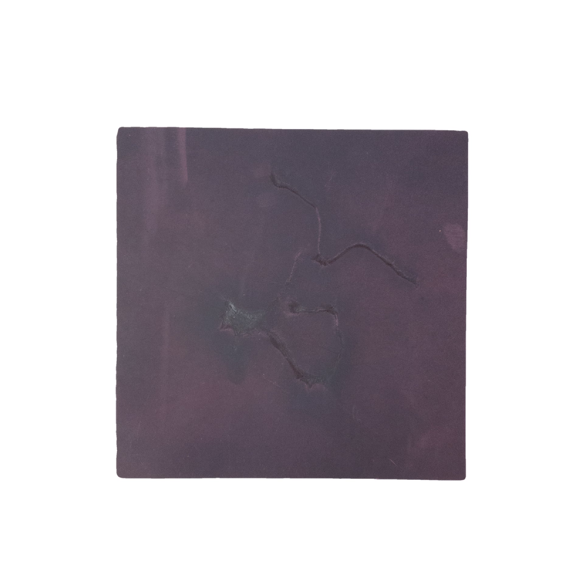 Grunge Branded Pre-cuts, 2-6 oz, Limited Stock Pre-cuts, (12"x12") Bull Purple - Oil Tan | The Leather Guy