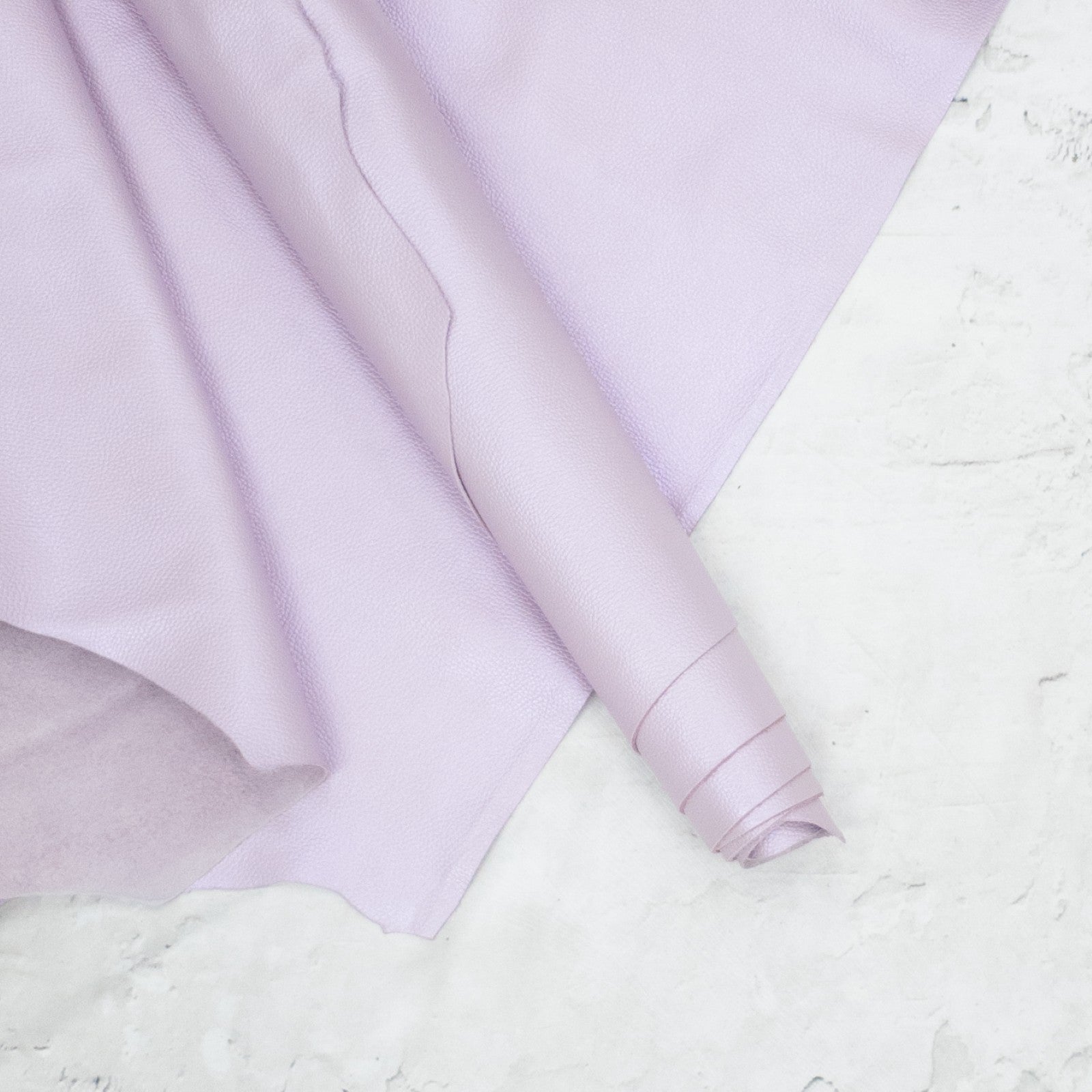 Soft Purple Cowhide Leather – Pebble Grain 3–4 oz | Cottage Lavender, | The Leather Guy