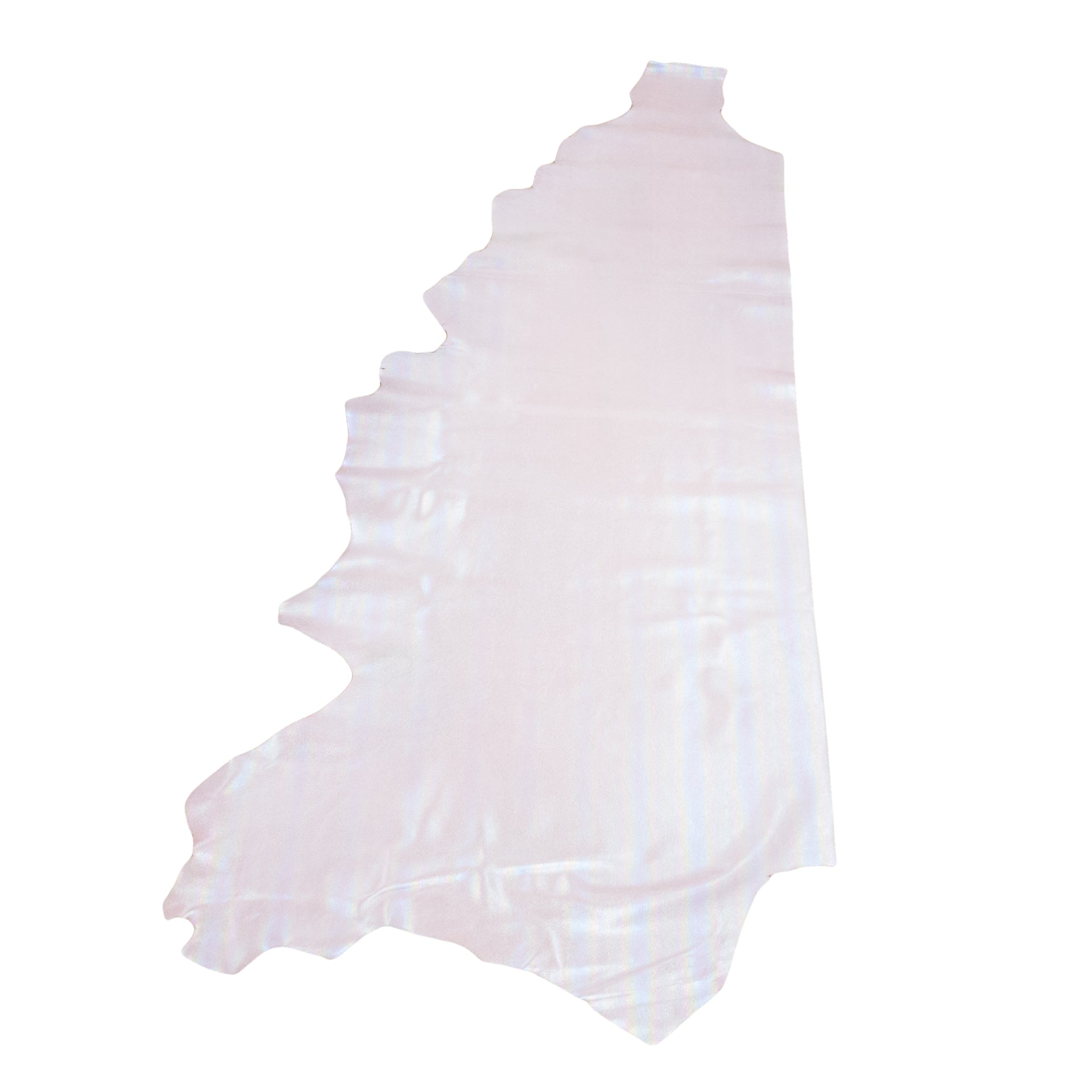 Rainbow Hologram Cowhide Leather – Embossed 3–4 oz | Wisteria Rainbow, Side / 12 - 14 | The Leather Guy