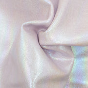 Rainbow Hologram Cowhide Leather – Embossed 3–4 oz | Wisteria Rainbow, | The Leather Guy