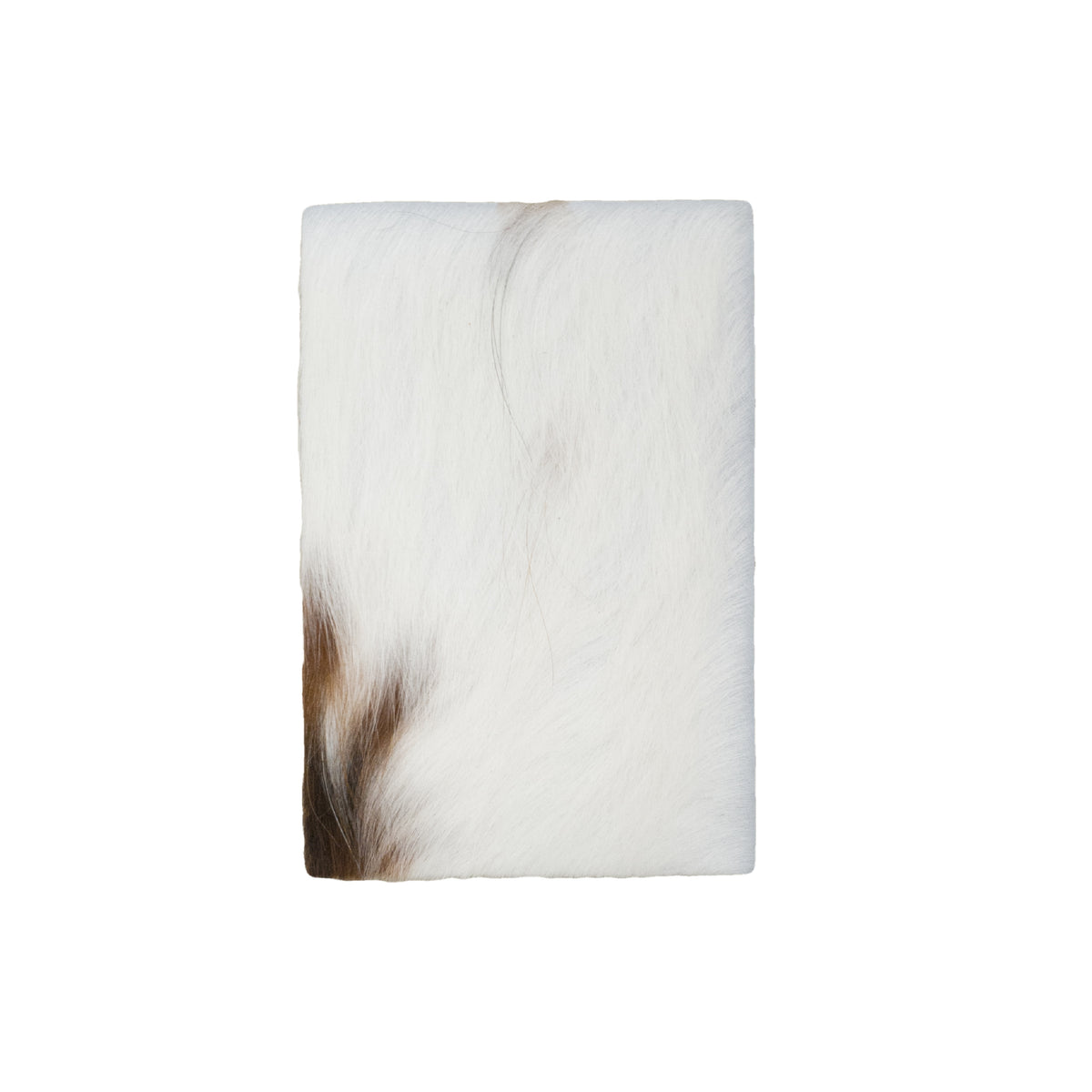 Tri-Color Black, Brown & Off-White Hair on Cow Hide Pre-Cuts – Genuine Cowhide, Red Brown / 4 x 6 | The Leather Guy