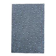 Genuine Ostrich Leather – Natural Grain Precut Sheets | Limited Stock, Light Denim / 4 x 6 | The Leather Guy