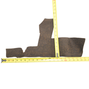 Genuine Hippo Project Pieces, 4-5 oz, 1-4 Sq Ft, Safari Chocolate / < 1 Sq Ft / Hide 1 | The Leather Guy