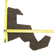 Genuine Hippo Project Pieces, 4-5 oz, 1-4 Sq Ft, Safari Chocolate / < 1 Sq Ft / Hide 4 | The Leather Guy