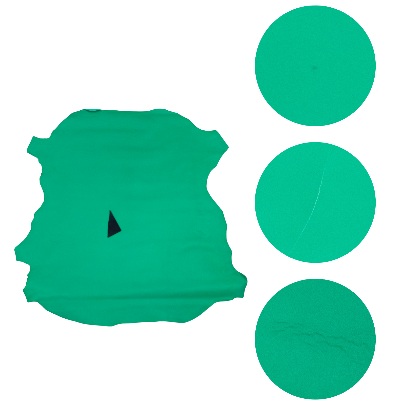 Greens, 3-8 Sq Ft, 2-3 oz, Lamb Hides | The Leather Guy