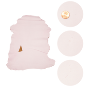 Pinks, 3-10 Sq Ft, 1-3 oz, Lamb Hides, Berry Cream / 5-6 (Low-Grade) / 1.5-2.5 oz (.6-1 MM) | The Leather Guy