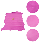 Pinks, 3-10 Sq Ft, 1-3 oz, Lamb Hides, Lilly Pilly Pink / 5-6 (Low-Grade) / 1.5-2.5 oz (.6-1 MM) | The Leather Guy