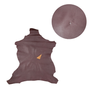 Reds, 3-8 Sq Ft, 1-3 oz, Lamb Hides, Powerful Plum / 5-6 (Low-Grade) / 1.5-2.5 oz (.6-1 MM) | The Leather Guy