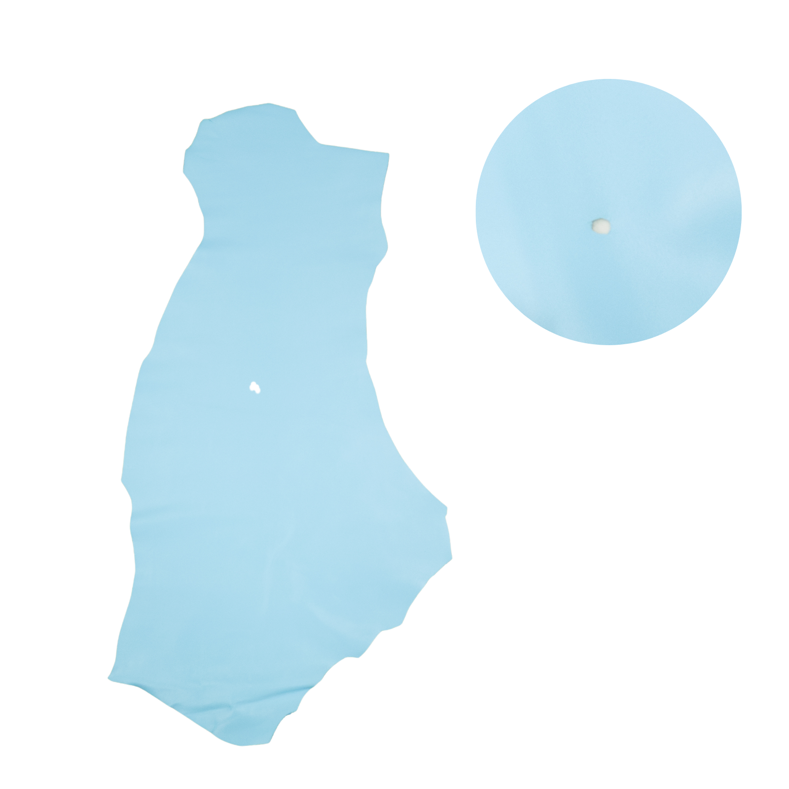 Blues, 3-8 Sq Ft, 2-3 oz, Lamb Hides, Summer Ocean / 7-8 (Low-Grade) / 2-3 oz (.8-1.2 MM) | The Leather Guy