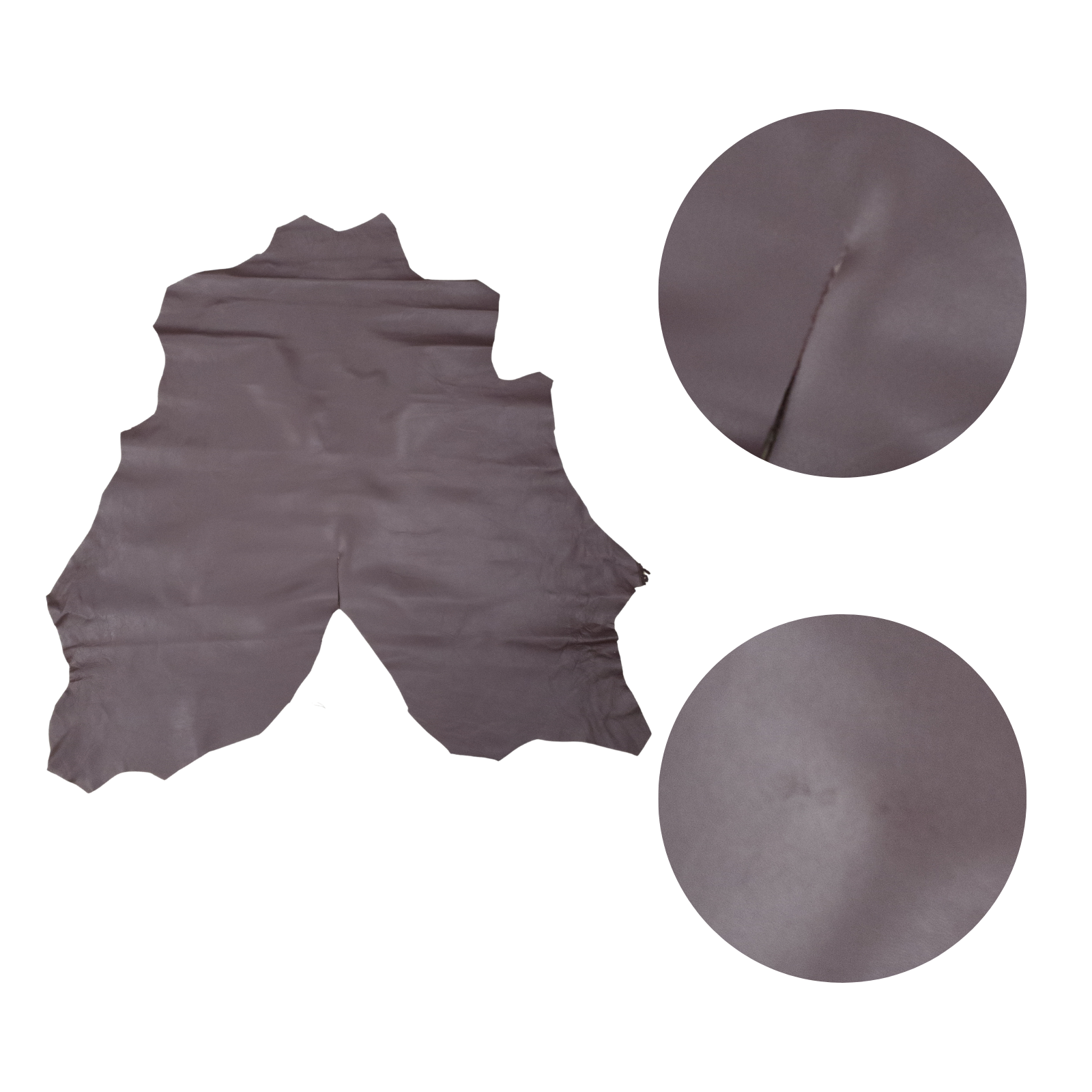 Browns, 3-6 Sq Ft, 1-3 oz, Lamb Hides, Madam Mahogany / 5-6 (Low-Grade) / 1.5-2.5 oz (.6-1 MM) | The Leather Guy