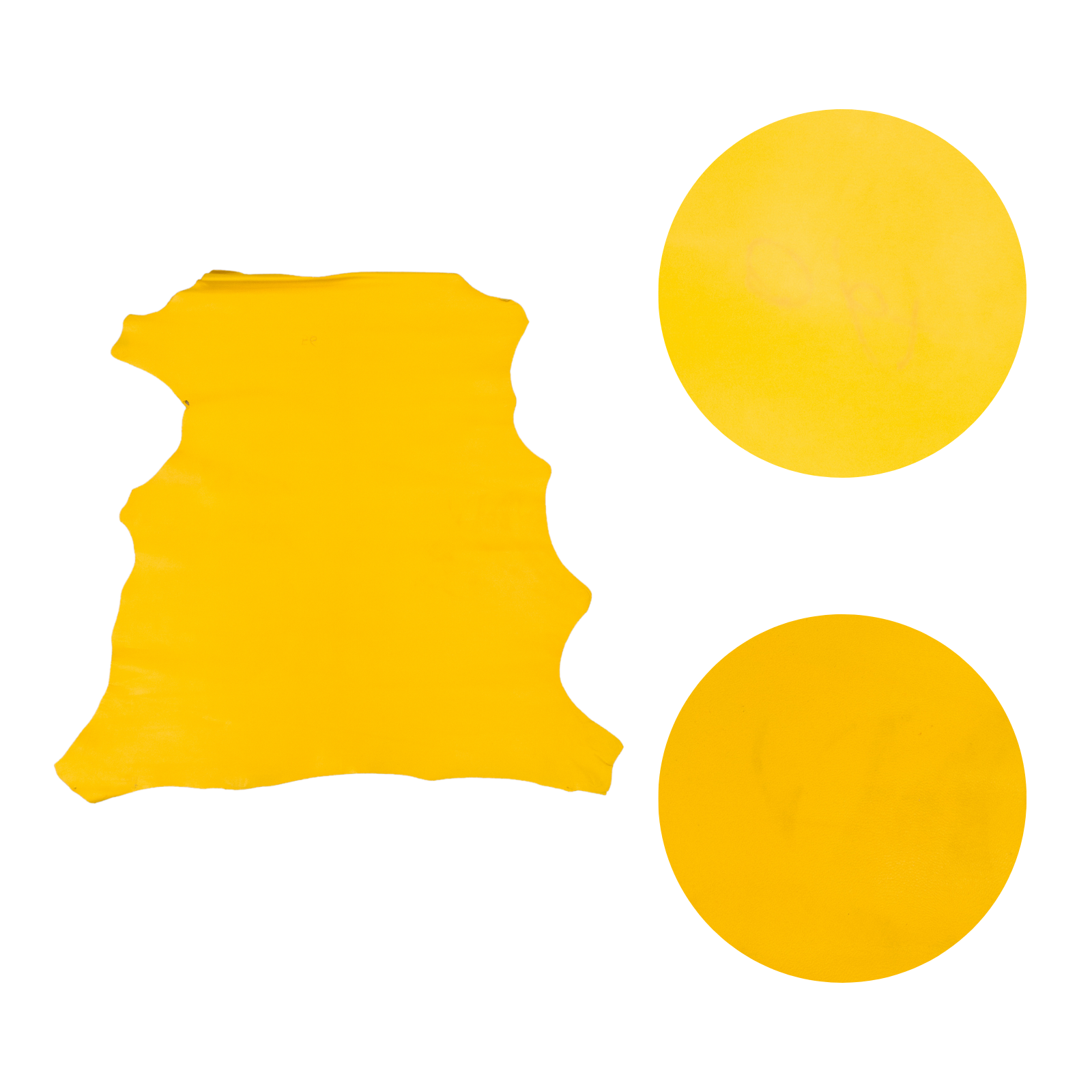 Yellows, 3-8 Sq Ft, 1-3 oz, Lamb Hides, Memories Of Yellow / 5-6 (Low-Grade) / 1.5-2.5 (.6-1.0 MM) | The Leather Guy
