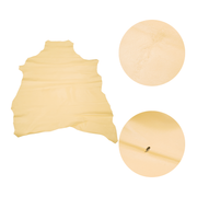 Yellows, 3-8 Sq Ft, 1-3 oz, Lamb Hides, Way Back When Yellow / 5-6 (Low-Grade) / 1.5-2.5 (.6-1.0 MM) | The Leather Guy
