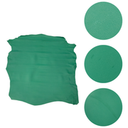 Greens, 3-8 Sq Ft, 2-3 oz, Lamb Hides, Electric Emerald / 7-8 (Low-Grade) / 2-3 oz (.8-1.2 MM) | The Leather Guy