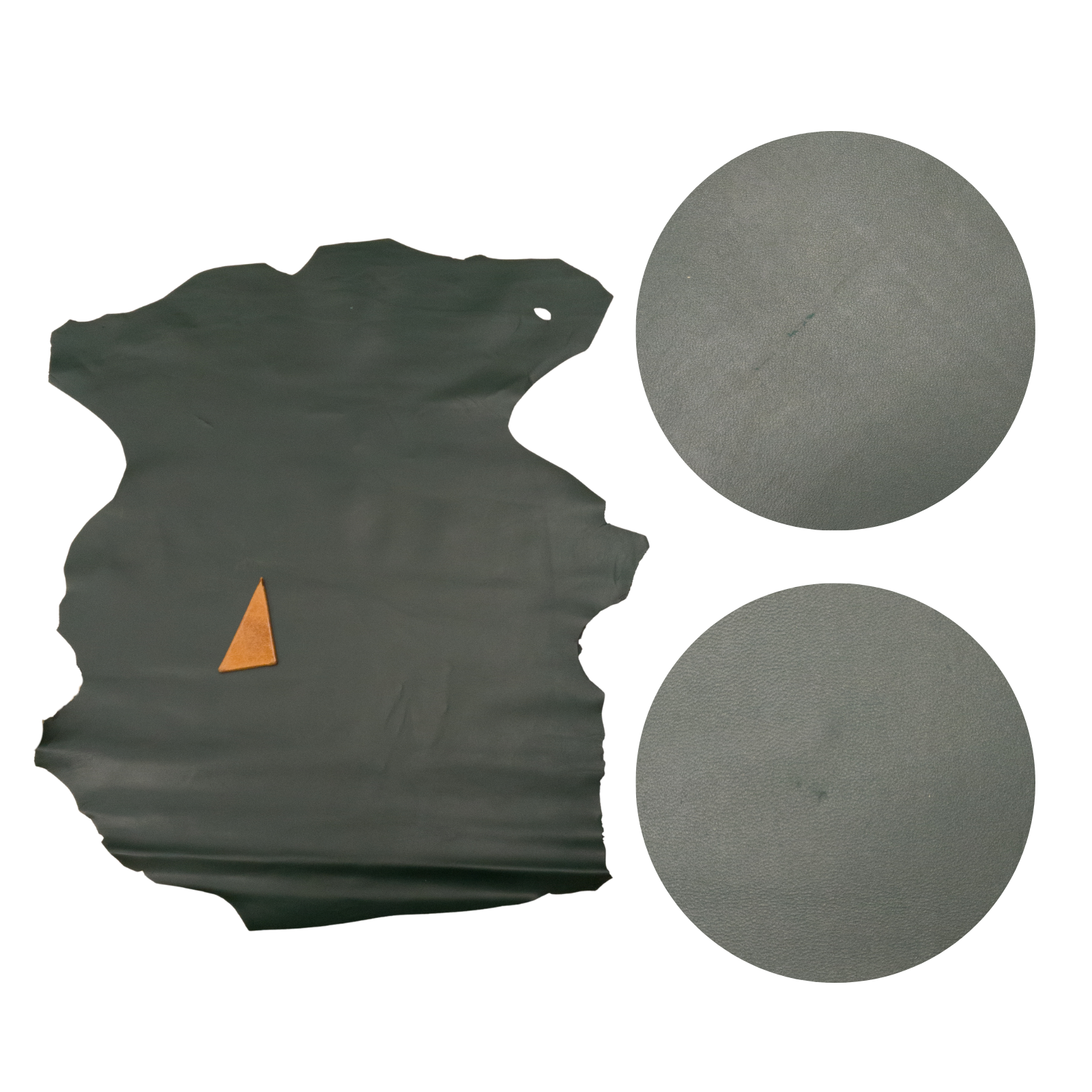Greens, 3-8 Sq Ft, 2-3 oz, Lamb Hides, Jungle Green / 3-4 (Low-Grade) / 1.5-2.5 oz (.6-1 MM) | The Leather Guy