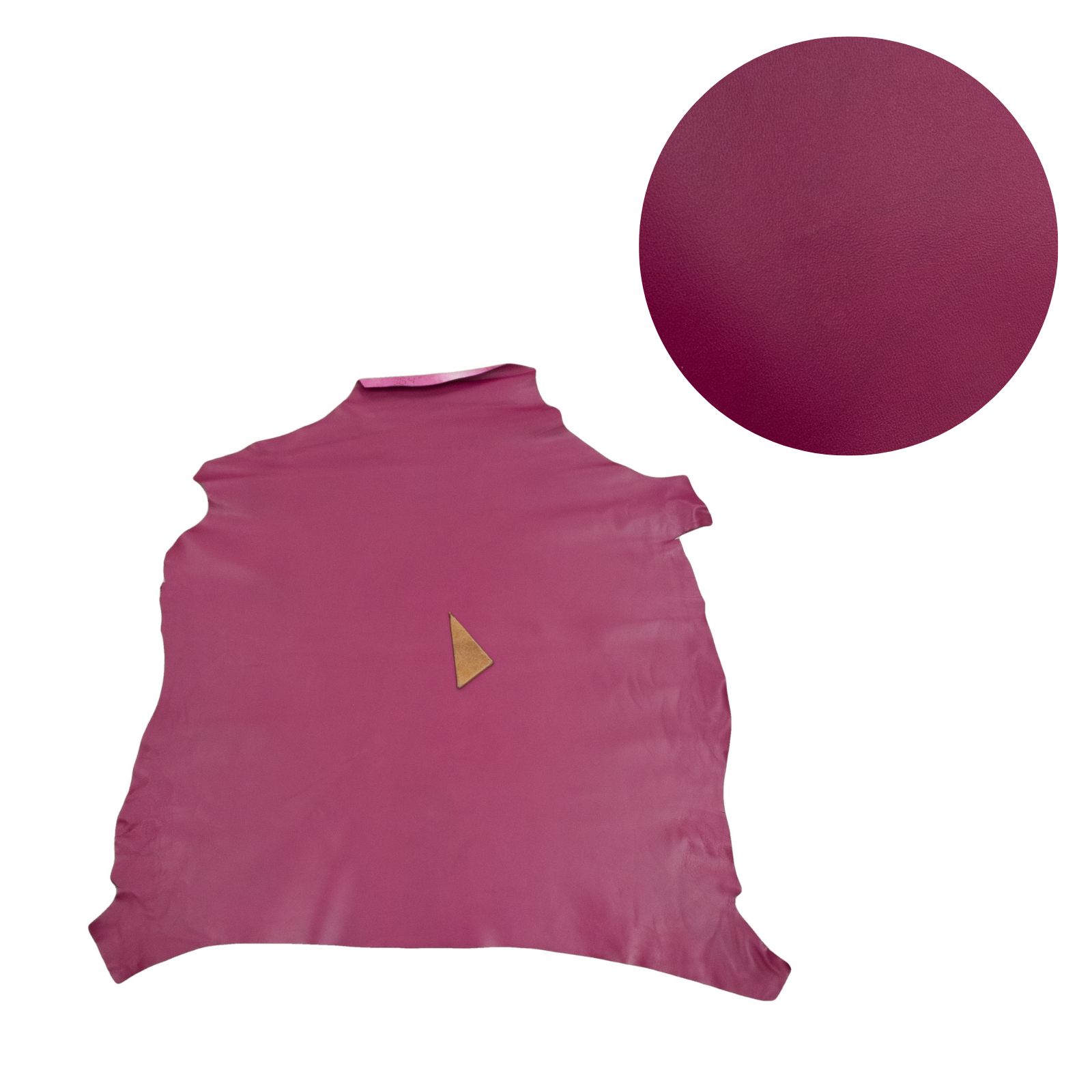 Pinks, 3-10 Sq Ft, 1-3 oz, Lamb Hides, Berry Pink / 5-6 (Low-Grade) / 2-3 oz (.8-1.2 MM) | The Leather Guy