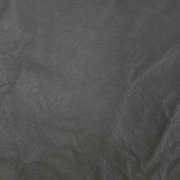 Upholstery Project Pieces Cowhide Leather – 2–4 oz Various Grain – Fits 14” & 19” Bar Stool Tops, Gray-Black / 14 inches / Lead | The Leather Guy