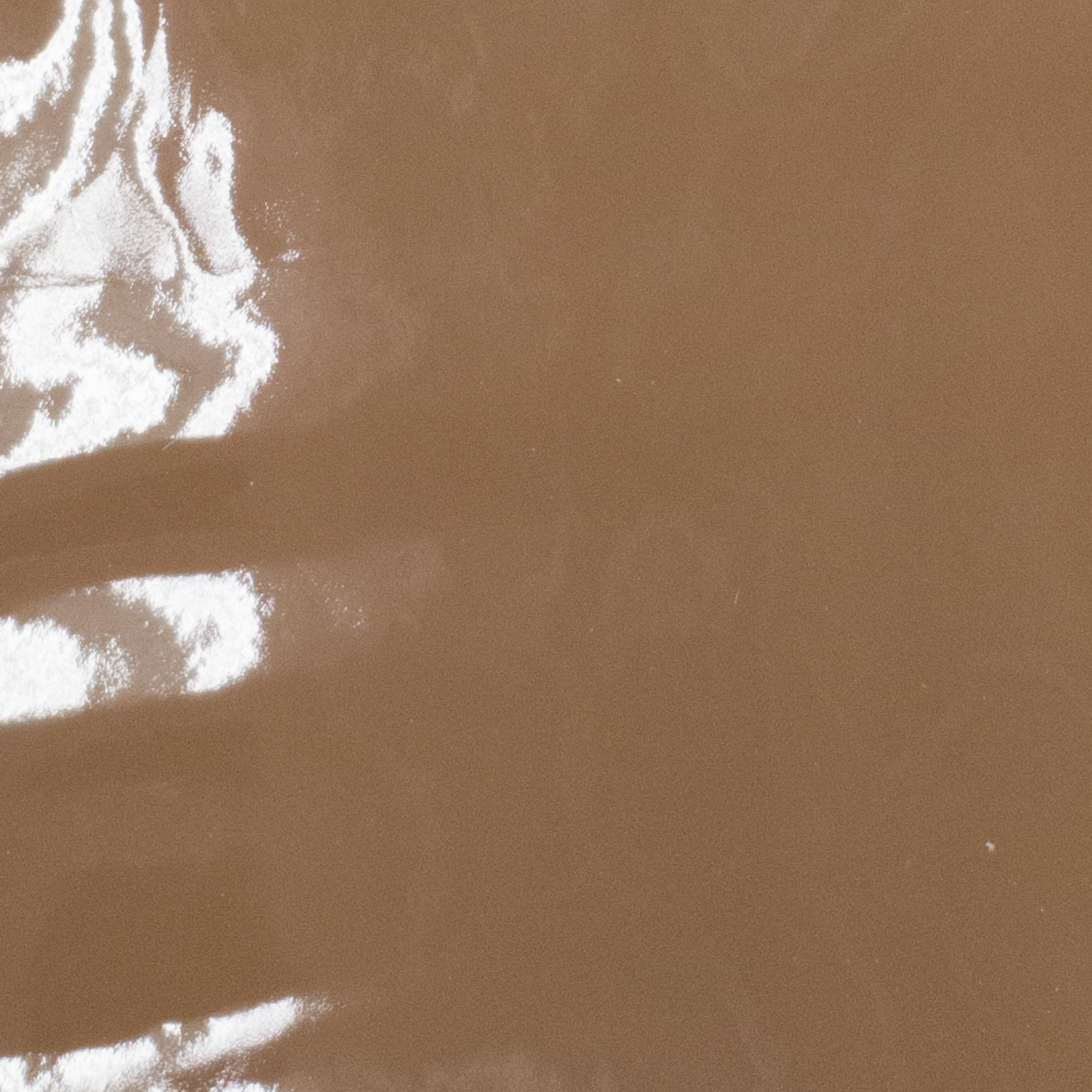 Solid Colors, Patent Cow Handbag Leather, Nonstock Precuts, Light Brown / 8 x 10 | The Leather Guy