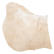 Light Brown, 4-15 Sq Ft Hair-on Bulk Cowhide Project Pieces, 4-6 | The Leather Guy