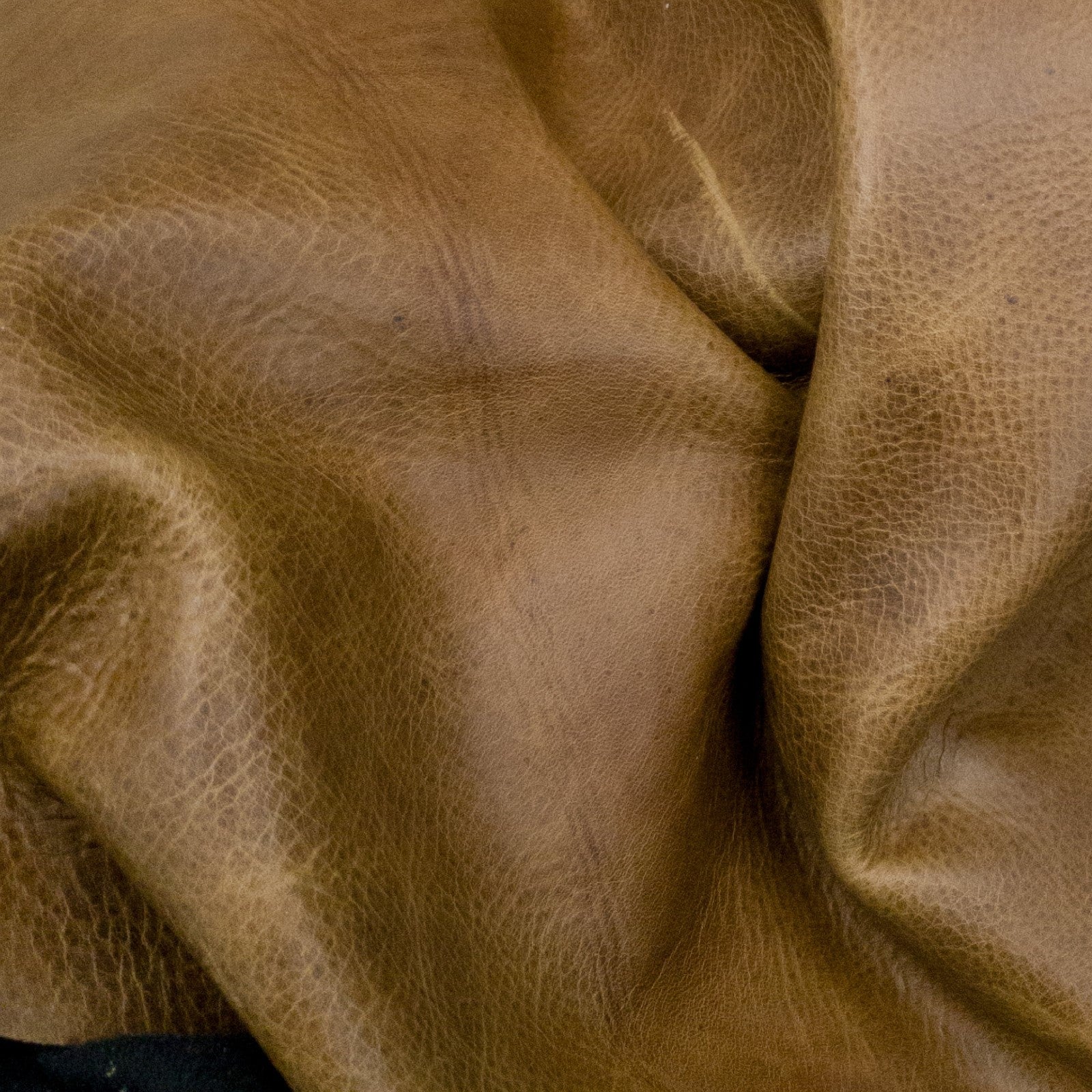 Light-Medium Brown, 2-4 oz, 3-10 Sq Ft, Upholstery Cow Project Pieces, Light Brown 2 (3-4oz) / 7-10 Sq Ft | The Leather Guy
