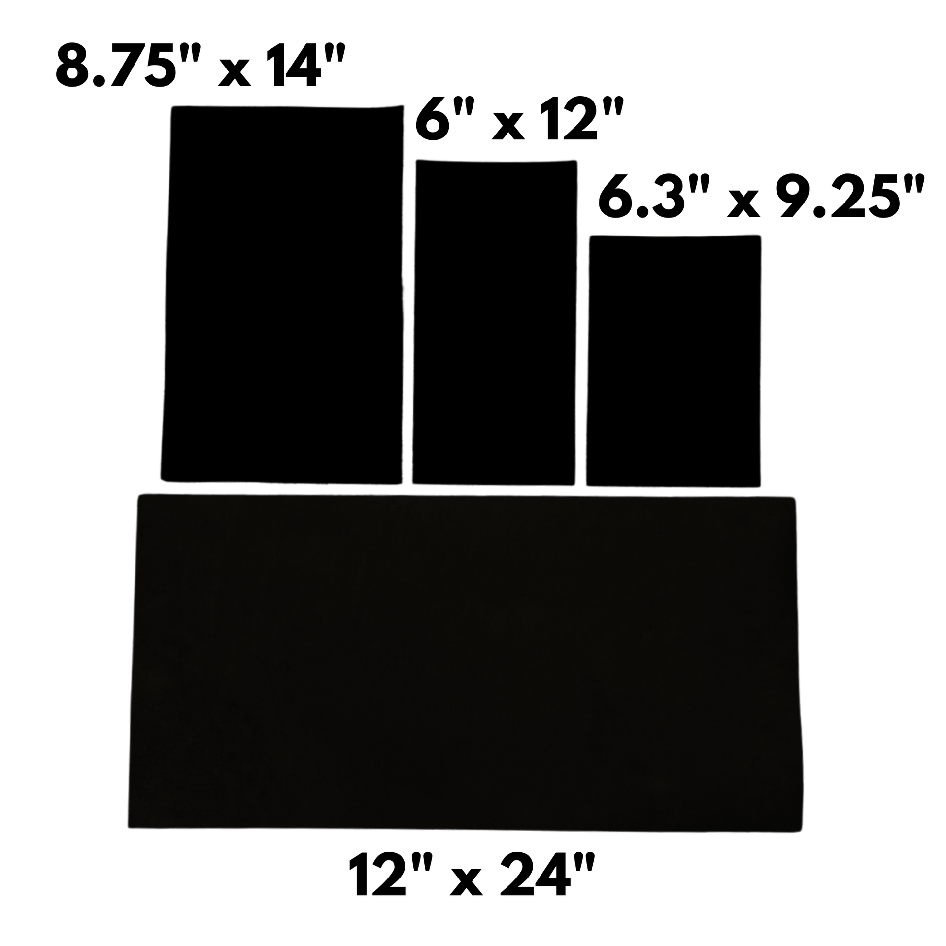 MN Superior Journal Sizes - Pre-Cut 7-8oz Lace Leather Sheets, | The Leather Guy