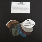 The Leather Guy Essential Leathers Sample Rings, Longhorn | The Leather Guy