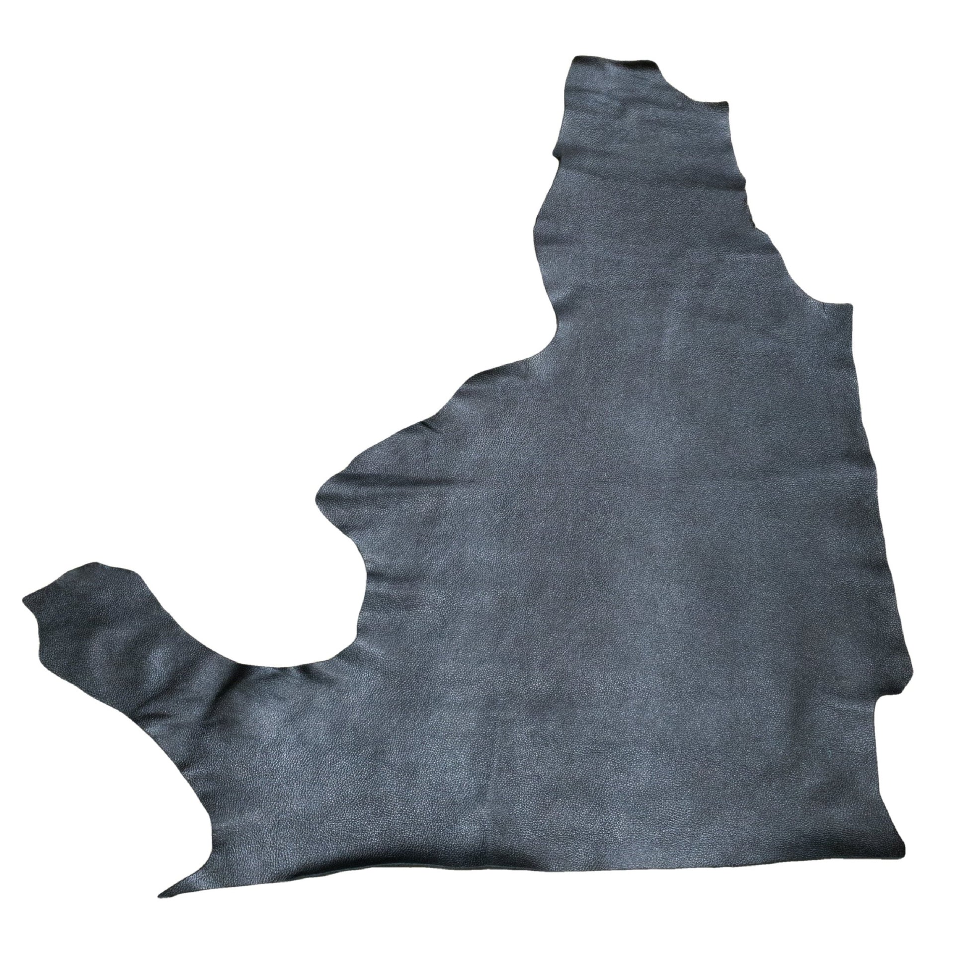Midnight Onyx, 2.5-3.5 oz Cow Sides, Metallic Jewelry Box, Top Piece / 6.5-7.5 Sq Ft | The Leather Guy