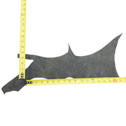 Genuine Elephant Nonstock Project Pieces, 4.5-5.5 oz, 0.5-1.5 Sq Ft, Matte Gray / < 1 Sq Ft / Hide 1 | The Leather Guy