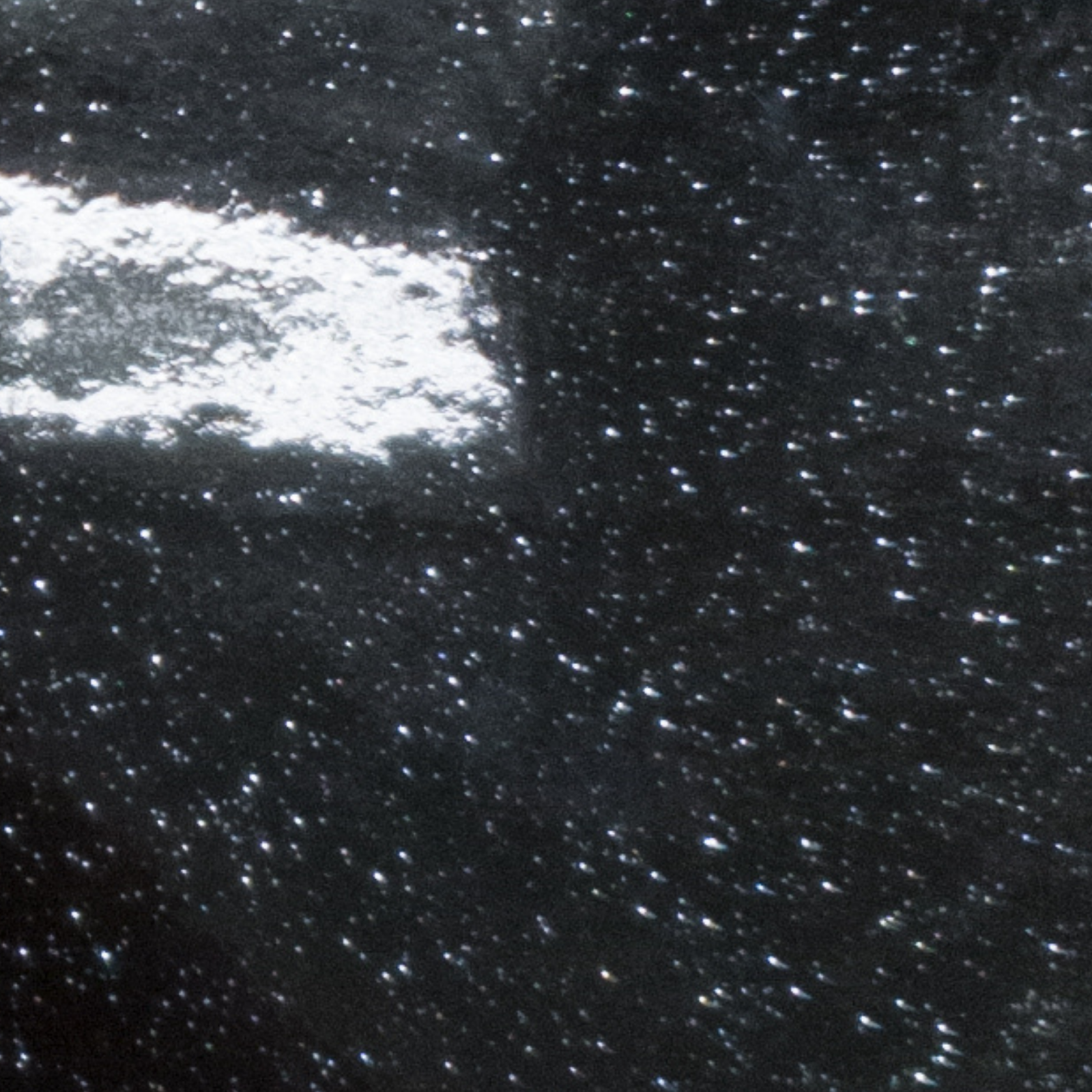 Spade Collection, Patent Cow Handbag Leather, Non-Stock Pre-Cuts, Midnight Magic / 4x6 | The Leather Guy