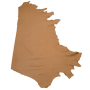 Medium Brown Cowhide Leather – Pebble Grain 3–4 oz | Milwaukee Medium Brown, Side / 15 - 17 | The Leather Guy