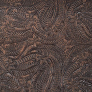 Western Cowhide Leather – 2–4 oz Embossed Grain – Large Pre-cuts, Browns / Mocha Pheasant / 10"x10" | The Leather Guy