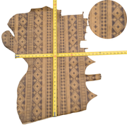 Fashion Embossed, 2-10 Sq Ft, Non-Stock Handbag Cowhide Project Pieces, | The Leather Guy