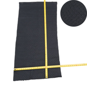 Fashion Embossed, 2-10 Sq Ft, Non-Stock Handbag Cowhide Project Pieces, Black Bass Embossed (4-5OZ) / 8 | The Leather Guy