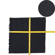 Fashion Embossed, 2-10 Sq Ft, Non-Stock Handbag Cowhide Project Pieces, Black Bass Embossed (4-5OZ) / 4 | The Leather Guy