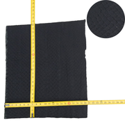 Fashion Embossed, 2-10 Sq Ft, Non-Stock Handbag Cowhide Project Pieces, Black Bass Embossed (4-5OZ) / 3.25 | The Leather Guy