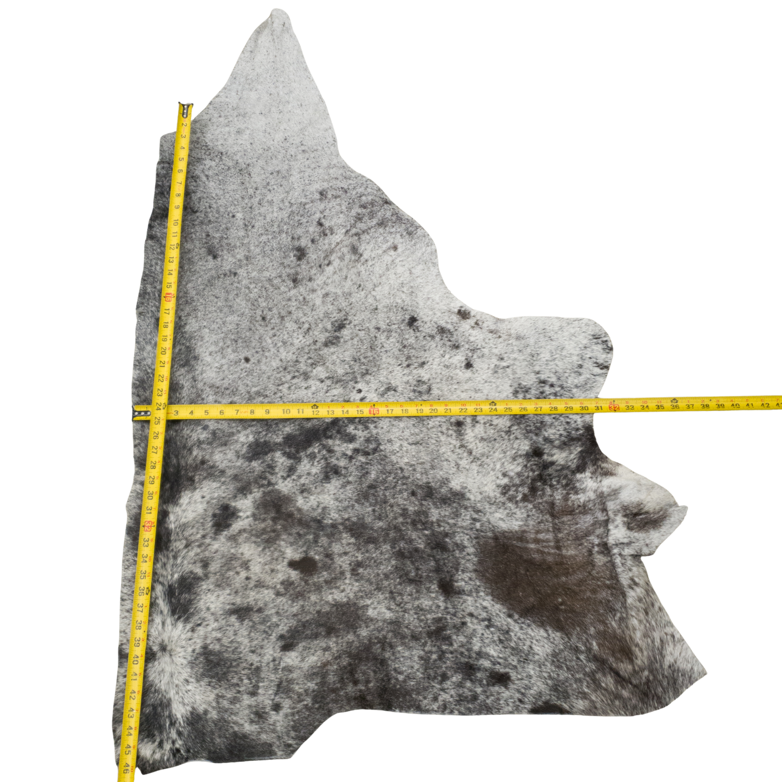 Spotted, 2-20 Sq Ft Hair-on Cowhide Project Pieces, 6 / 1 | The Leather Guy