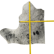 Spotted, 2-20 Sq Ft Hair-on Cowhide Project Pieces, 6 / 2 | The Leather Guy