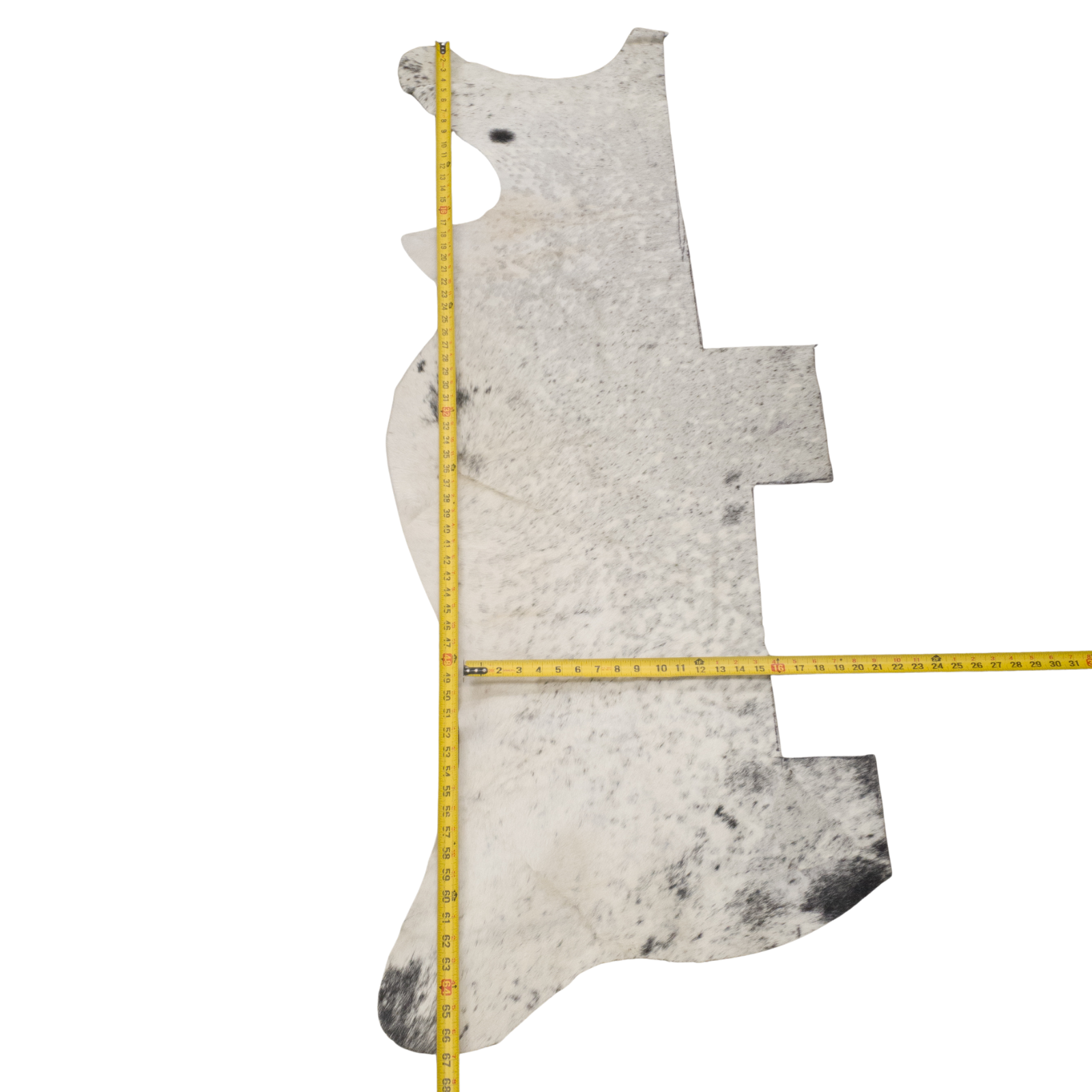 Spotted, 2-20 Sq Ft Hair-on Cowhide Project Pieces, 6 / 3 | The Leather Guy