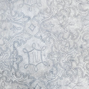 Fashion Embossed, Non-Stock Handbag Cowhide Pre-Cuts, White Crackle Denim / 4x6 | The Leather Guy