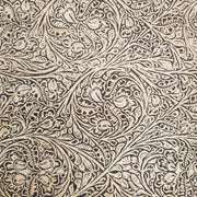 Fashion Embossed, Non-Stock Handbag Cowhide Pre-Cuts, Elegant Almond / 4x6 | The Leather Guy