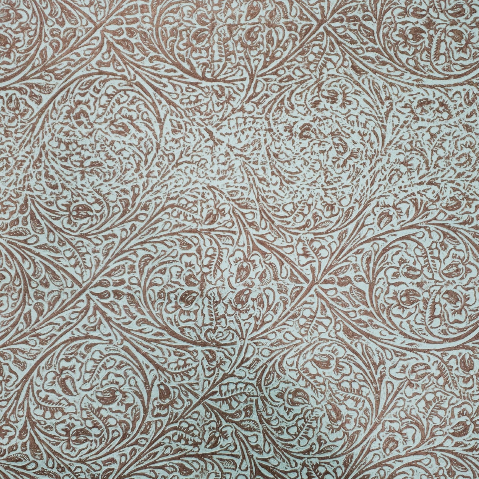 Fashion Embossed, Non-Stock Handbag Cowhide Pre-Cuts, Elegant Turquoise / 4x6 | The Leather Guy