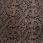 Fashion Embossed, Non-Stock Handbag Cowhide Pre-Cuts, Gladiator Mahogany / 4x6 | The Leather Guy