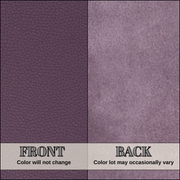 Dark Purple Cowhide Leather – Pebble Grain 3–4 oz | Napa Concord Grape, | The Leather Guy