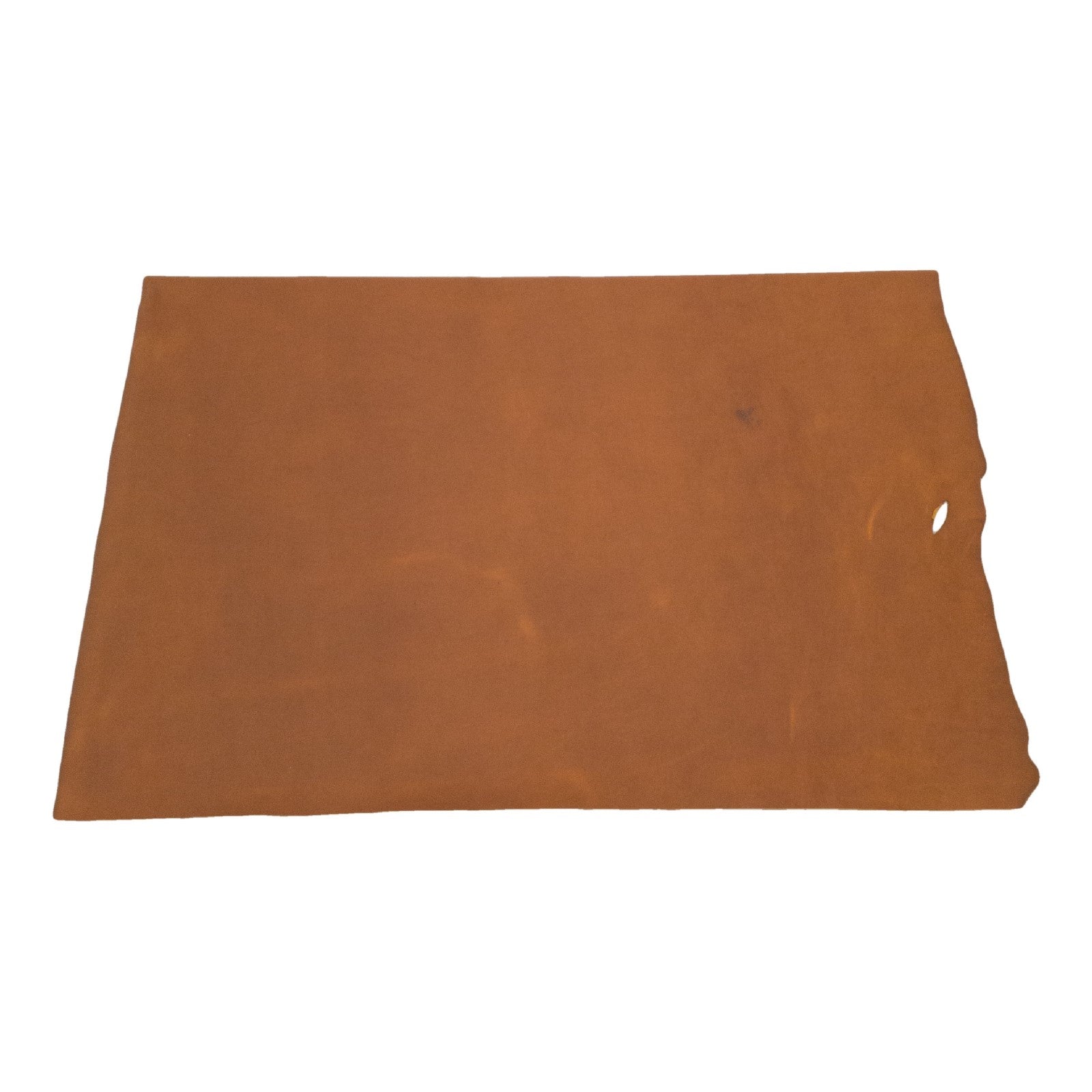 Authentic Light Oro Russet, SB Foot, Non-stock, 5-6oz, Oil Tanned Hides, Middle Piece / 6.5 - 7.5 Sq Ft | The Leather Guy