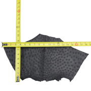 Ostrich, 1-2 Sq Ft, Project Pieces, Blacks / Under 1 Sq Ft / 2 | The Leather Guy