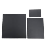 Bemidji Black, Oil Tanned, Pre-cuts, 8.5 - 10 OZ, 4 x 6 | The Leather Guy