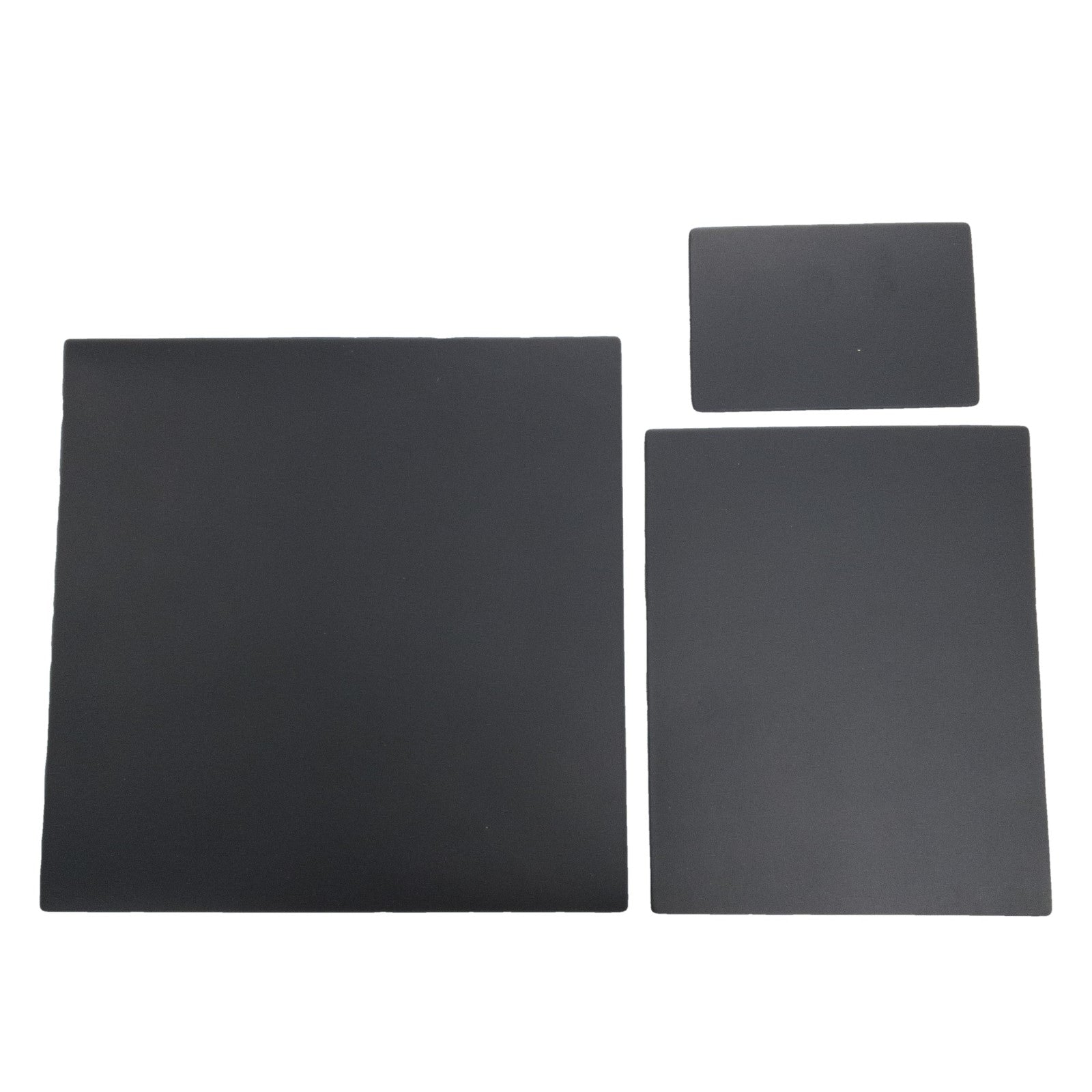 Bemidji Black, Oil Tanned, Pre-cuts, 8.5 - 10 OZ, 4 x 6 | The Leather Guy