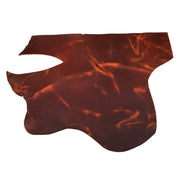 Hillbilly Chili Pepper Pull-Up, Sides and Project Pieces, 5-6oz Oil Tan hides, Summits Edge, Bottom Piece / 6.5-7.5 Sq Ft | The Leather Guy