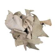 In Store - Elephant, 4.5 - 5.5 oz, Chrome Tan Scrap, 1 pound Bag, Oatmeal Tan / Small / 1 LB | The Leather Guy