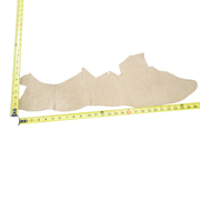 Genuine Elephant Nonstock Project Pieces, 4.5-5.5 oz, 0.5-1.5 Sq Ft, Oatmeal / < 1 Sq Ft / Hide 3 | The Leather Guy